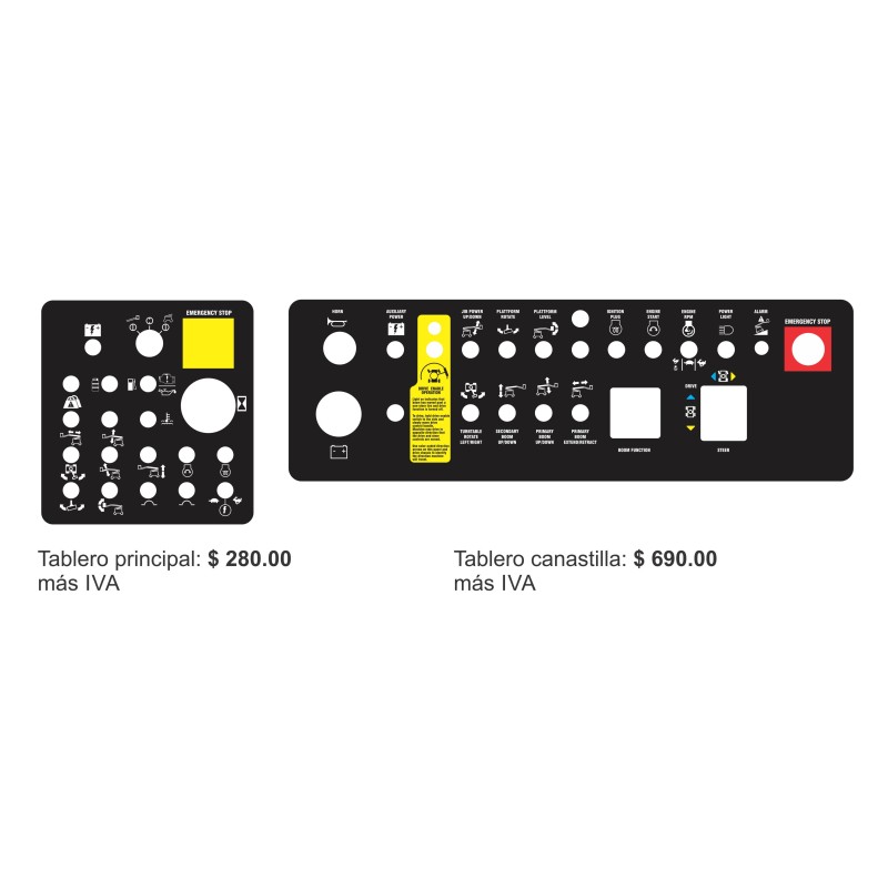 CALCOMANIAS PARA TABLERO GENIE Z45-25