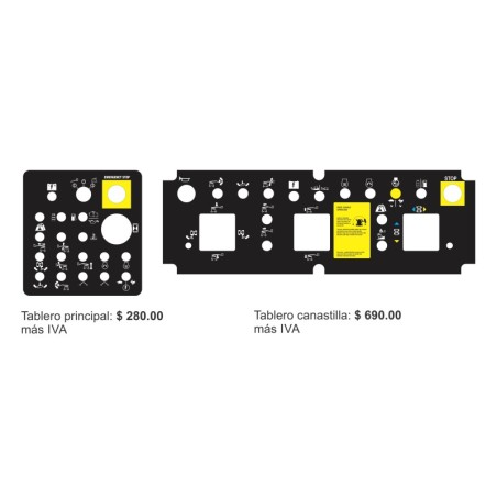 CALCOMANIAS PARA TABLERO GENIE Z45-25J