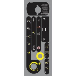 CALCOMANIAS PARA TABLERO JLG 800A