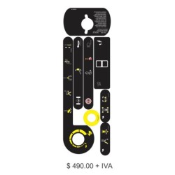 CALCOMANIAS PARA TABLERO JLG 800A TABLERO