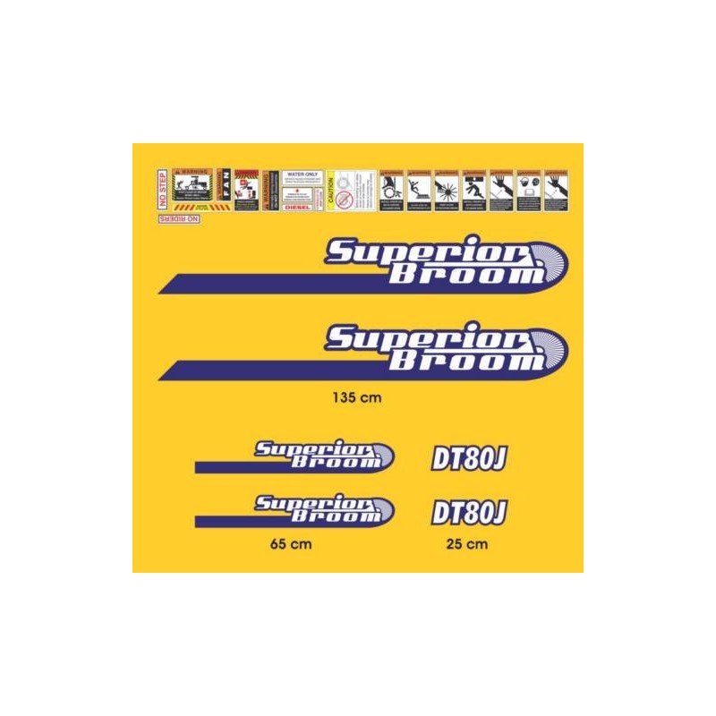 SUPERIOR BROOM DT80J