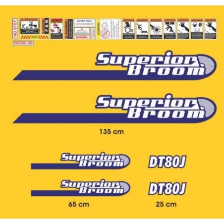 SUPERIOR BROOM DT80J