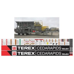 TEREX CEDARAPIDS TRITURADORA