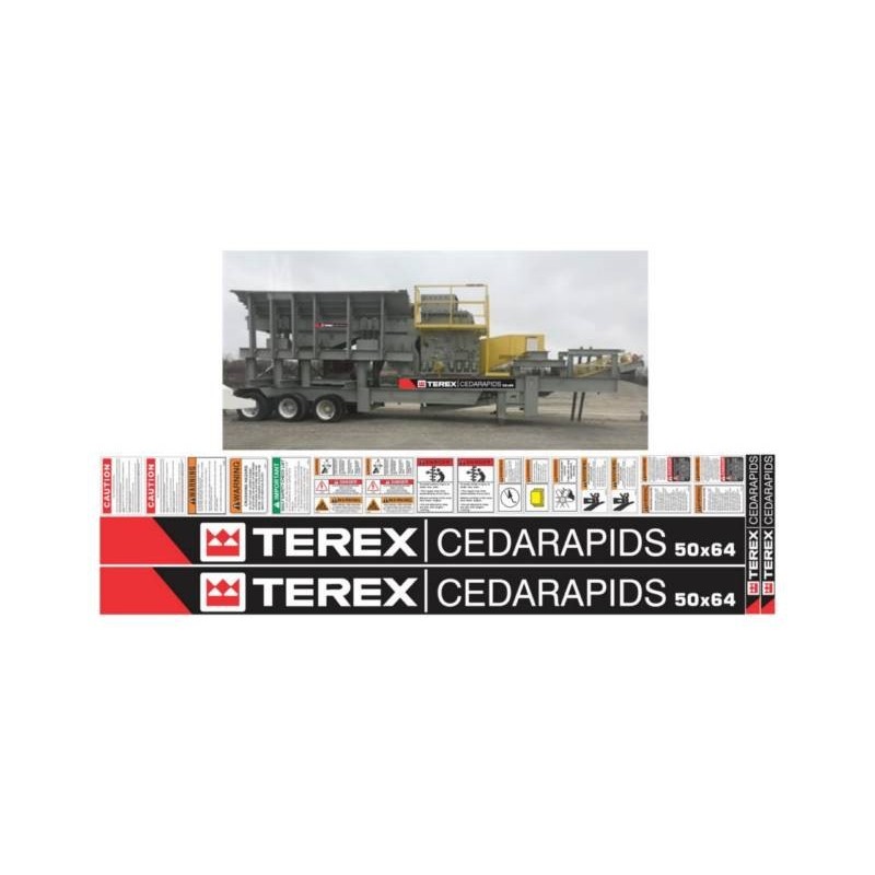 TEREX CEDARAPIDS TRITURADORA