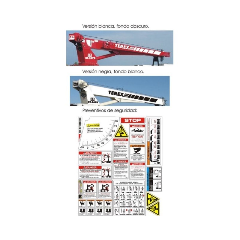 TEREX GRUA SOBRE CAMION