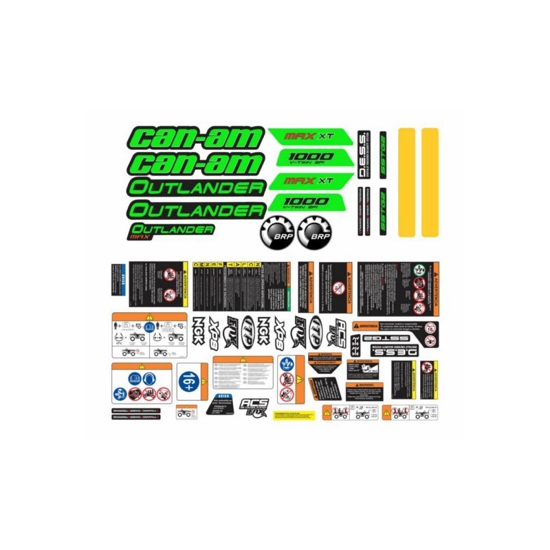 CAN-AM OUTLANDER 1000 MAX XT 2020 VERDE