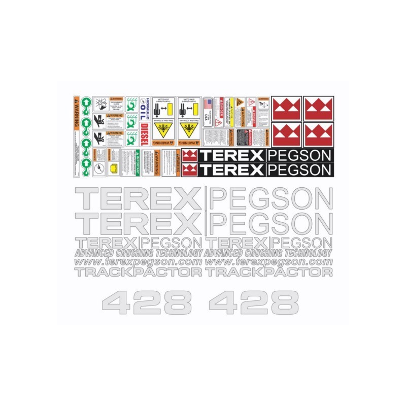 TEREX PEGSON TRAKPACTOR 428