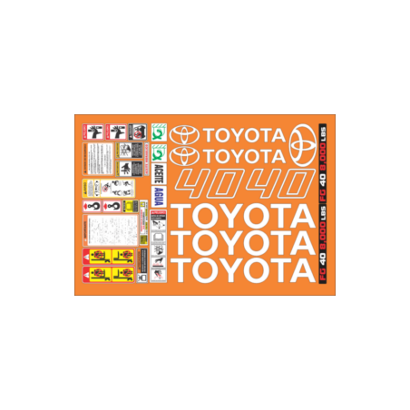 TOYOTA FG40 8000 LBS