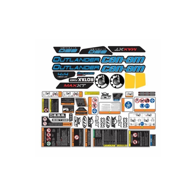 CAN-AM OUTLANDER 850 MAX XT AZUL MERCADOLIBRE