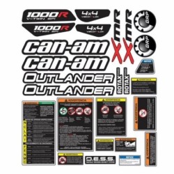 CAN-AM OUTLANDER XMR 1000R GORILA 2021 BLANCO