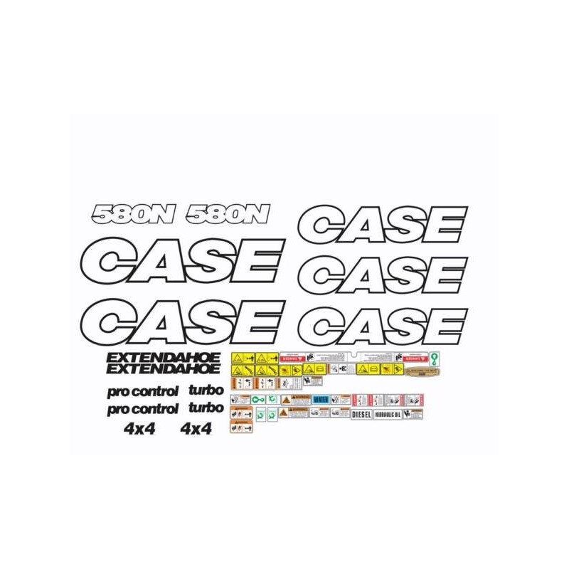 CASE 580N CON EXTENSION 2020