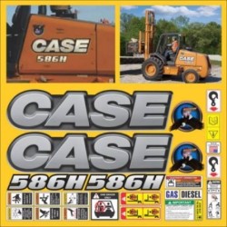 CASE 586H MONTACARGAS