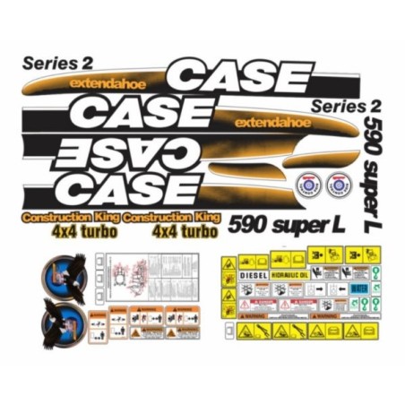 CASE 590 SUPER L TIPO M CON EXTENSION 4X4