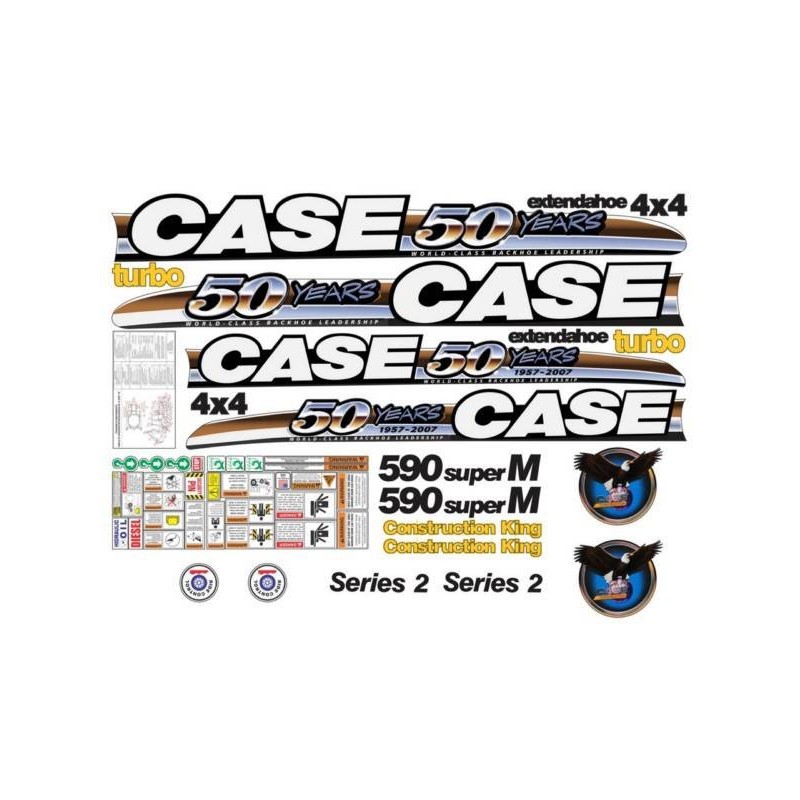 CASE 590 SUPER M 50 YEARS SENCILLA