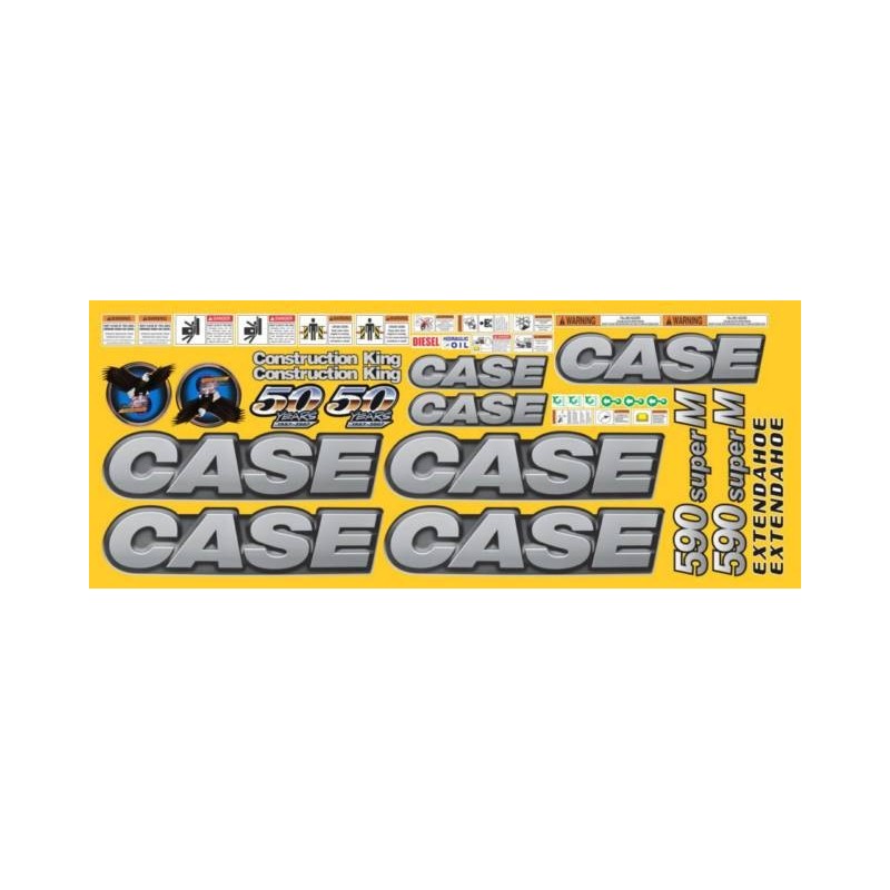 CASE 590 SUPER M NUEVA CON EXTENSION