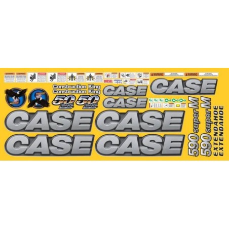 CASE 590 SUPER M NUEVA CON EXTENSION