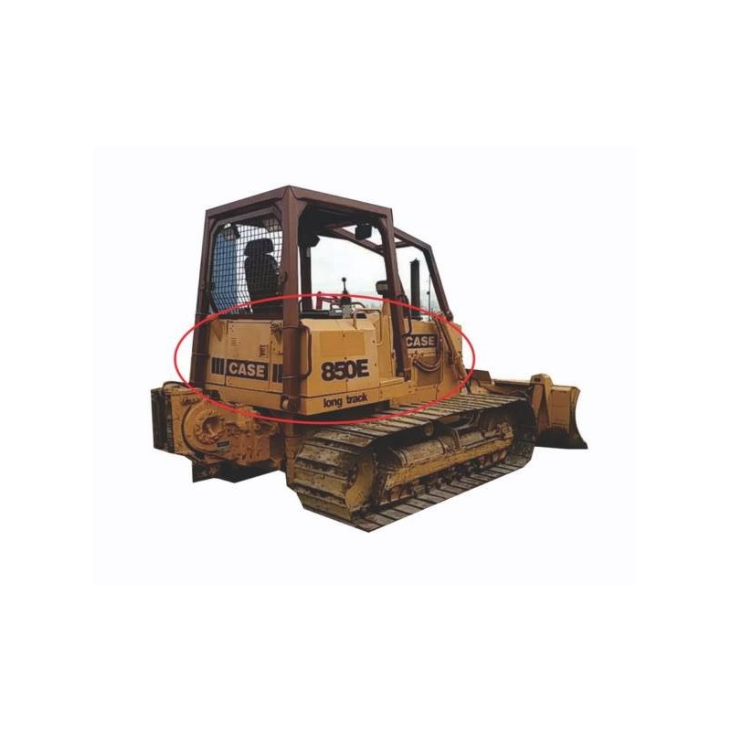 CASE 850E COLOCADAS