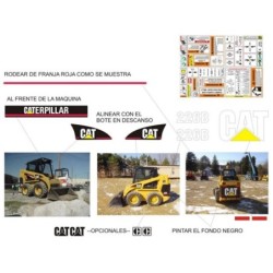 CATERPILLAR 226 MINICARGADOR